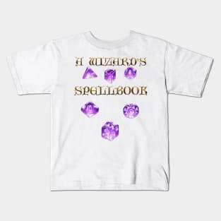 A Wizard's spellbook Kids T-Shirt